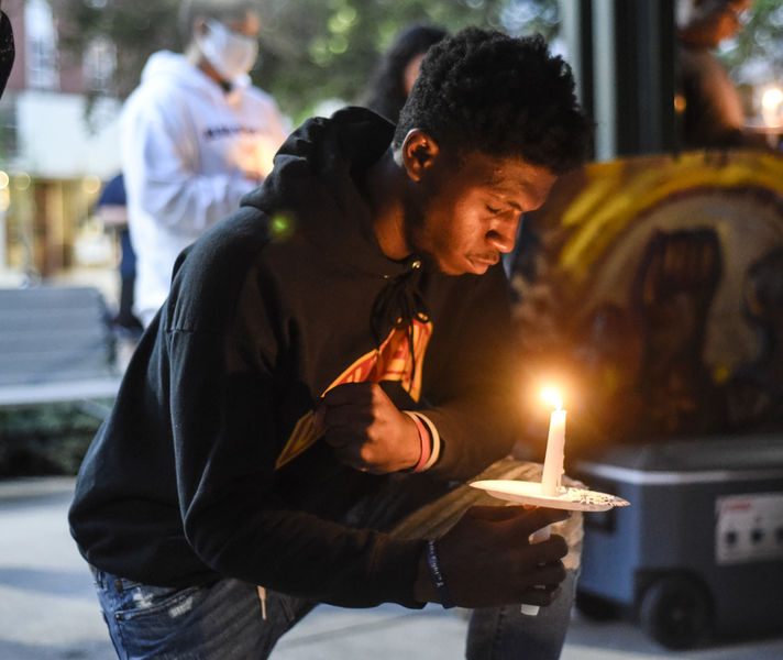 Vigil commemorates Juneteenth, 'soldiers' lost in battle for equality